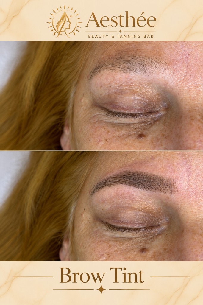 Πριν και μετά — Brow Tint