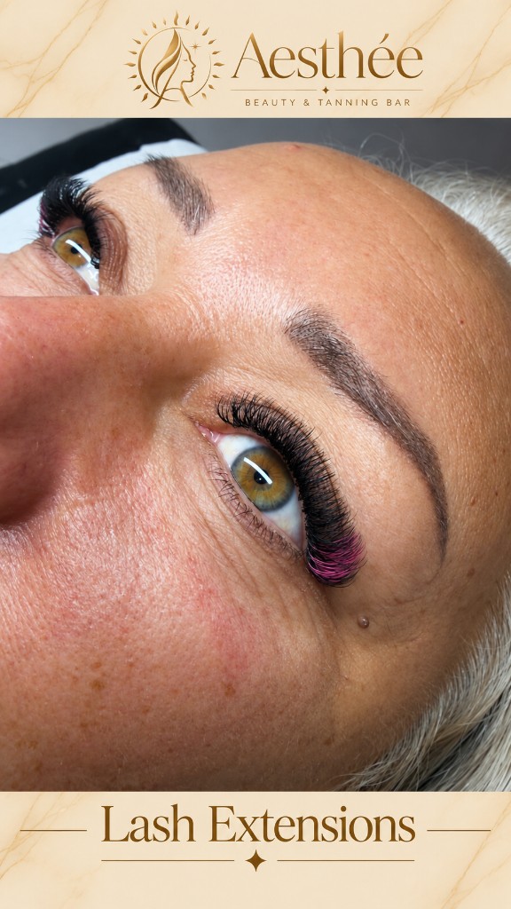 Lash Extensions — αποτέλεσμα